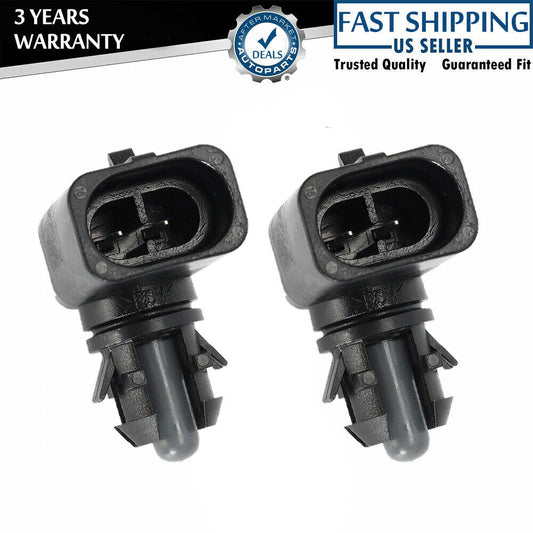 Two ambient air temperature sensors suitable for GMI, for Chevrolet , for Buick , for Cadillac , and for Isuzu models 25775833 Q