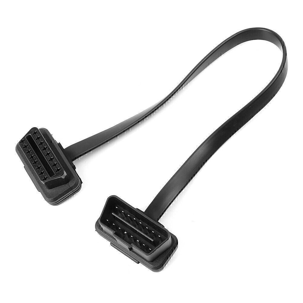 Car OBD II OBD2 Cable Cord 16 Pin Male to Female Extension Cable Car Diagnos Q