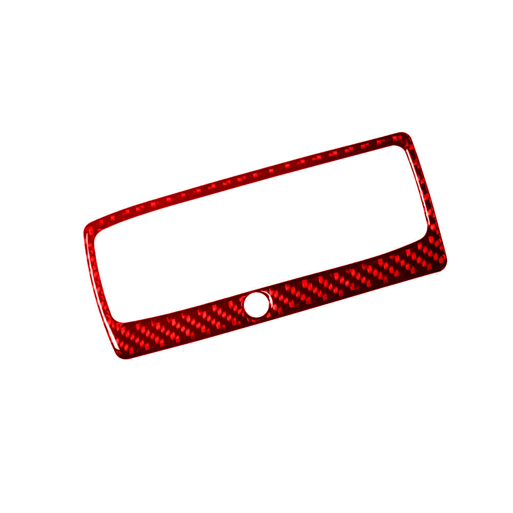 2x Carbon Fiber Rear Door Handle Frame Cover Trim for Camry 2012-2014 v