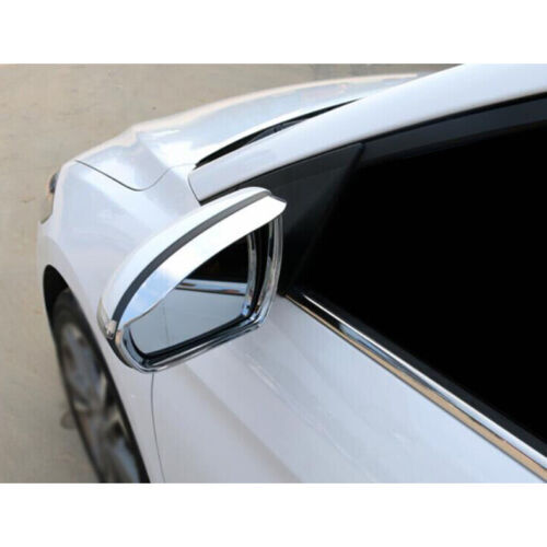 Chrome Rearview Side Mirror Rain Eyebrow Covers for Hyundai for Elantra 2017-2020
