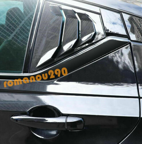 For Altima 2019-2022 Stainless Window Bottom Trim Strip Cover Black Set B n