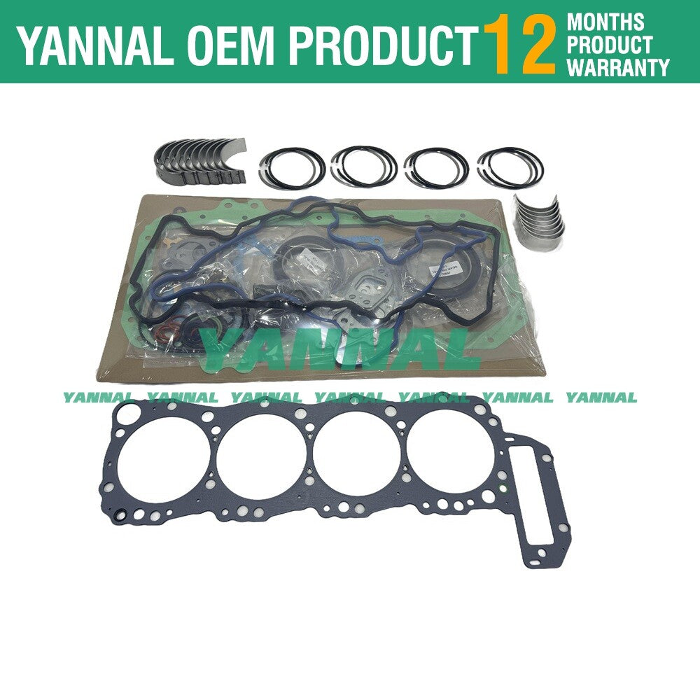 J05E overhaul re-ring kit for Hino JO5ET KOBELCO SK200-8-