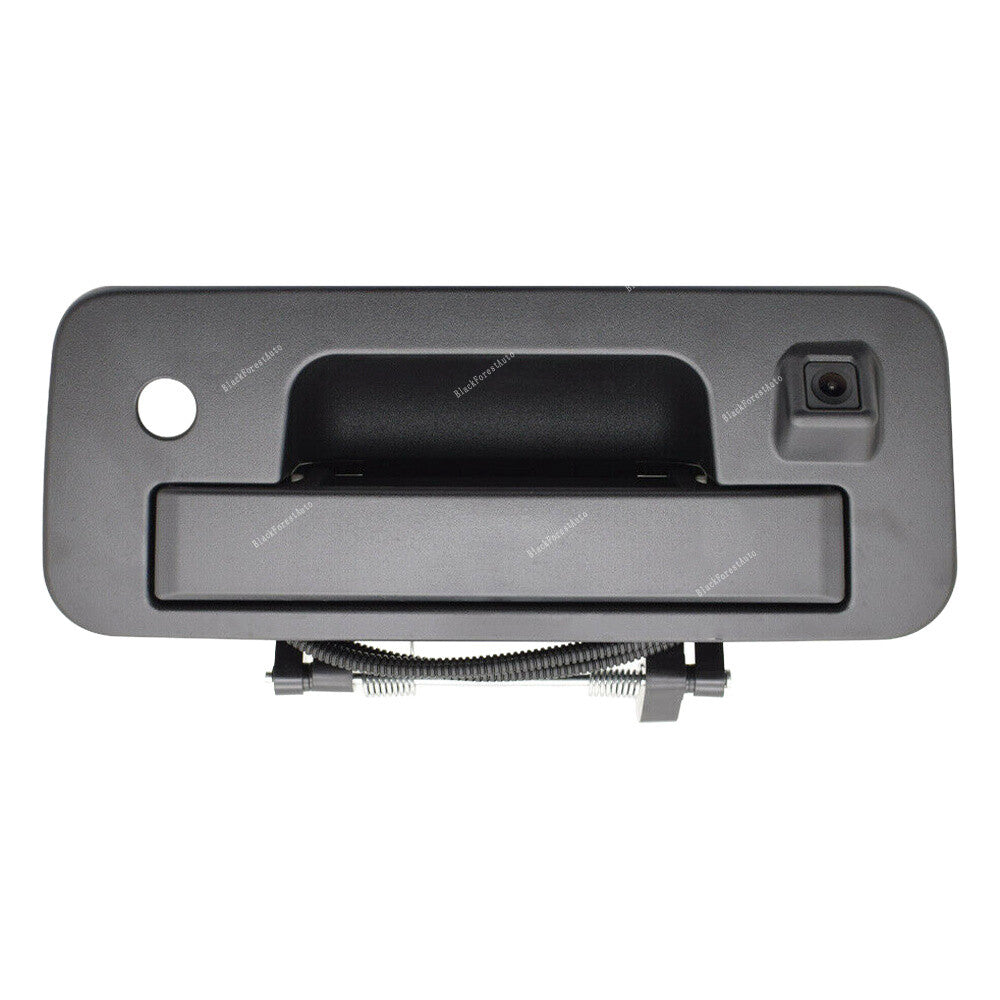 Black Fits 2013-2015 for Nissan Titan Tailgate Handle with Camera 90606-9FM1A