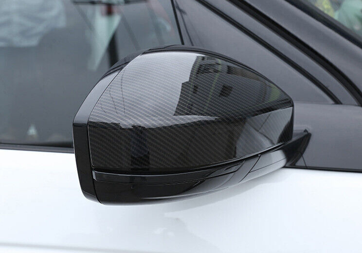 for Range Rover Velar 2018-2023 Carbon Fiber Rear View Mirror Cap Cover Trim 2P