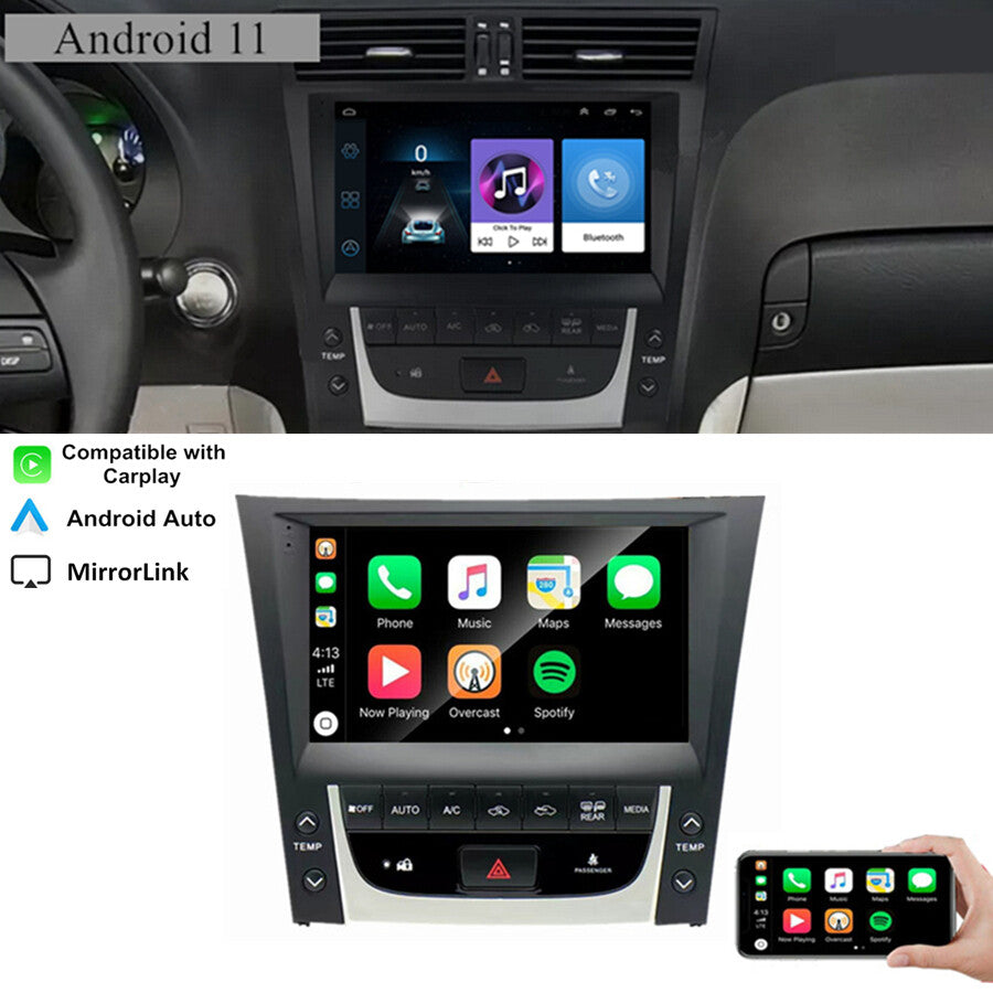 9 Android Stereo Radio FM For 05-11 for Lexus GS300 GS350 GS430 GS450 GS460 Carplay