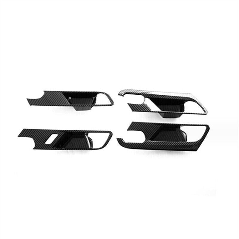 for Mazda CX-50 2023-2025 ABS Carbon Fiber Inner Door Handle Bowl Cover Trim 4X