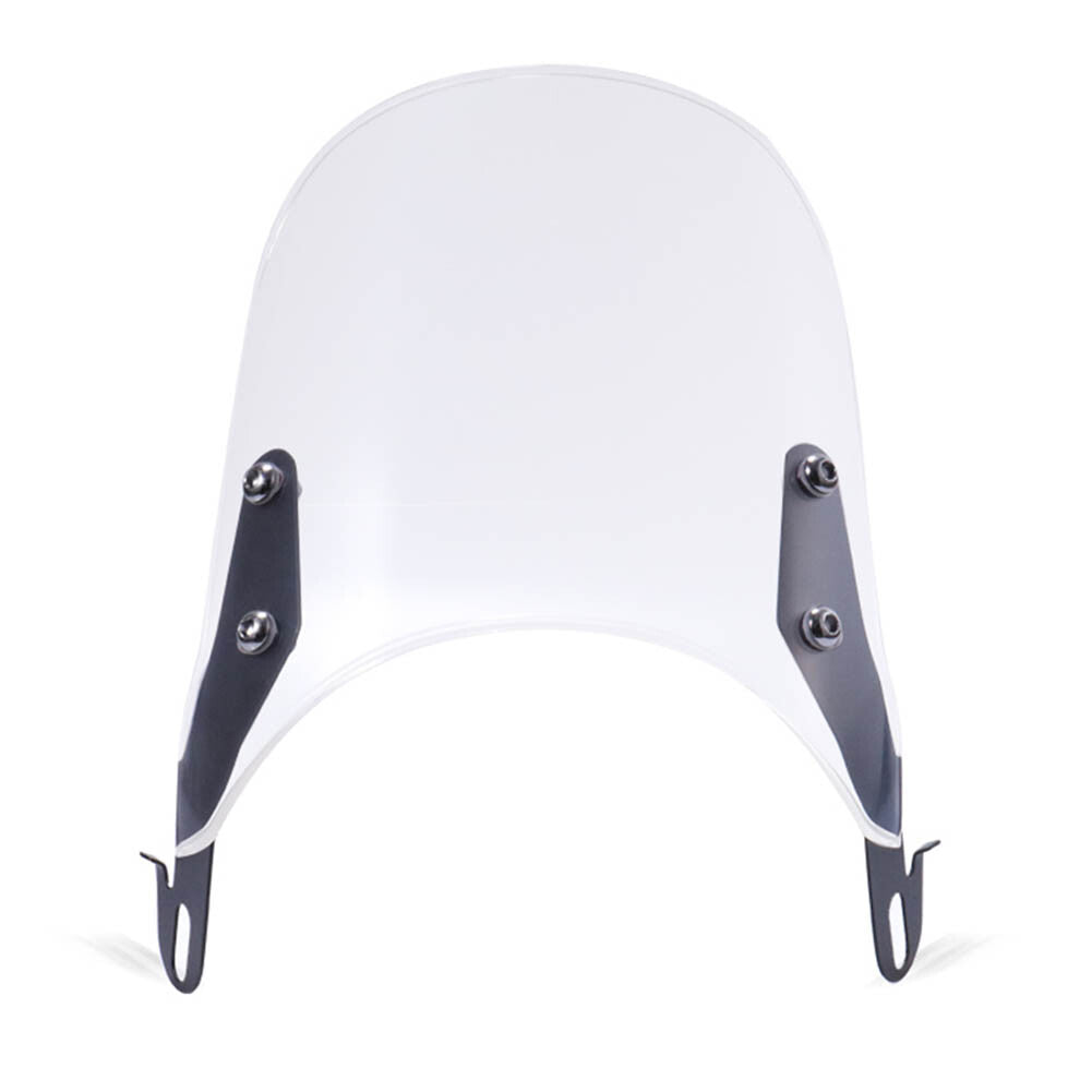 for Suzuki for Yamaha Clear Motorcycle 5-7'' Headlight Windshield Windscreen Fairing