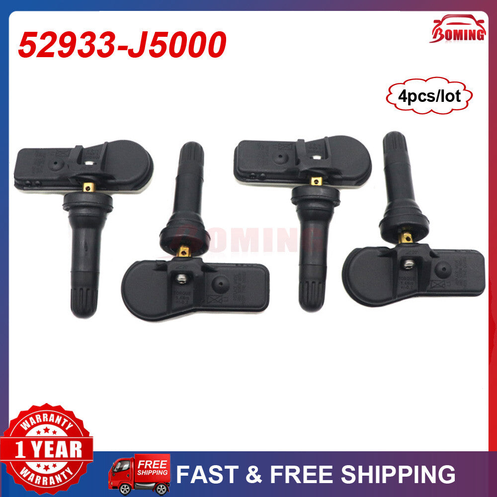 52933-J5000 TPMS Tire Pressure Sensors for KIA Stinger for Genesis G7 17-18 433Mhz