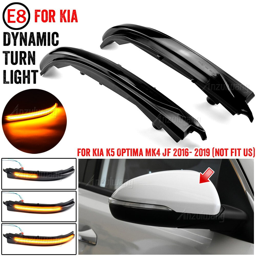 Dynamic Side Turn Signal Light for Kia K5 Optima MK4 JF 2016-2020