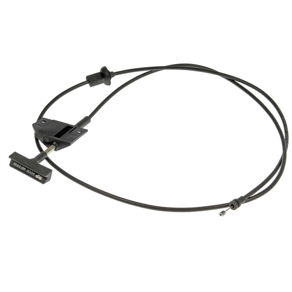 Car Hood Release Cable w/Handle For 82-93 Chevy S10 for GMC S15 Pickup Truck 912-003 Q