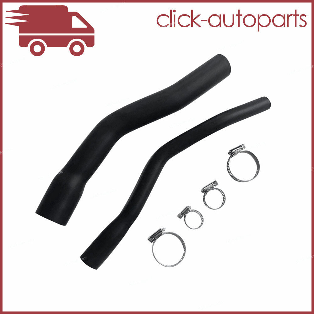 Fits 97-01 for Jeep Cherokee XJ Rubber Vent Hoses  Gas Tank Fuel Fill  4 Clips Set Q