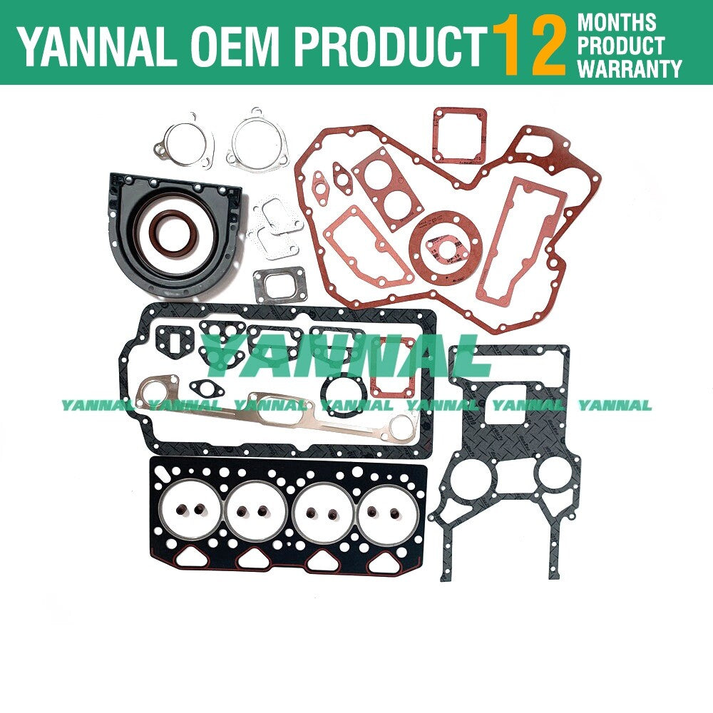 Perkins 1004 1004.4T 1004-4 Full Overhaul Head Gasket Kit for 3CX Engines