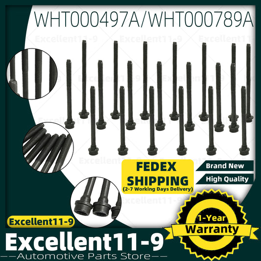 20-piece set of 3.6L cylinder head mounting bolts for Audi Q7, for Passat , and Touareg #WHT000497A- n