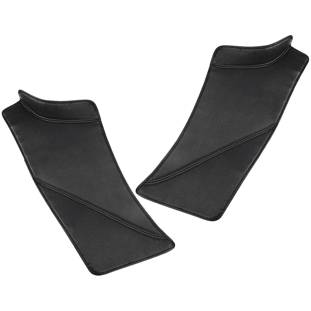 2Pcs Rear Door Sill Pedal Protector Cover Black For Model Y 2020 2021 2022