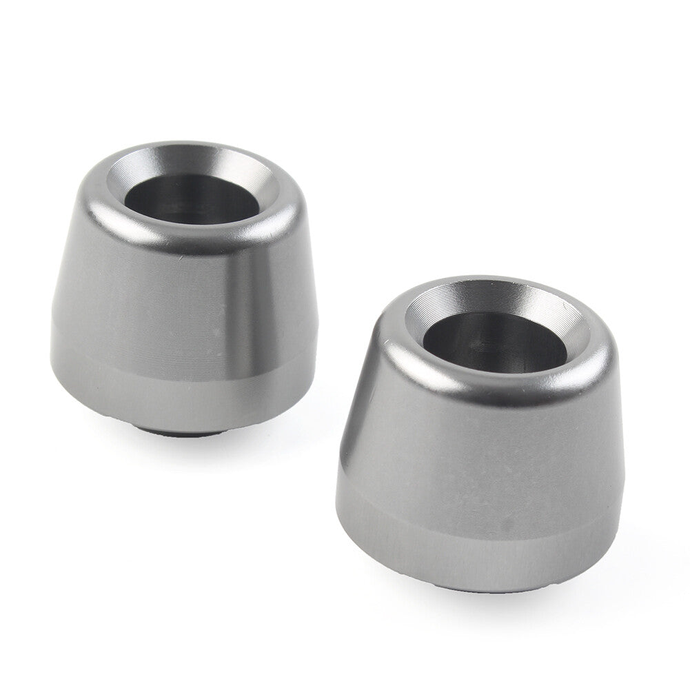 Handlebar Grips Bar End Slider Cap for YAMAHA YZFR1 YZF-R1 2015-2023 Titanium UK
