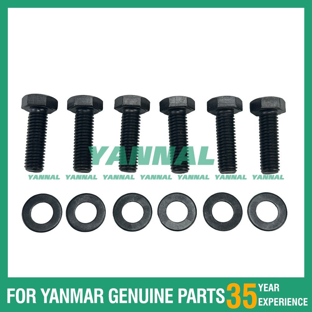 3LD1 Exhaust Stud 8-94463784-0 - Suitable for Isuzu excavator engine parts.