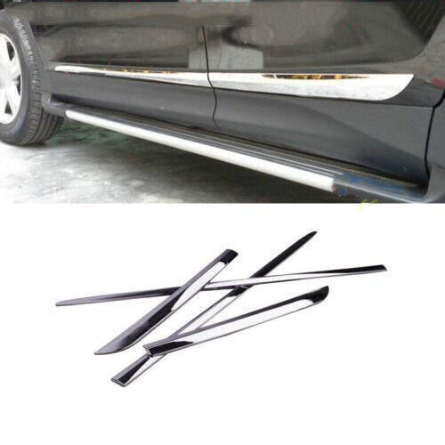 for Toyota RAV4 2013-18 Chrome Steel Side Door Body protect Molding Sill Guard4