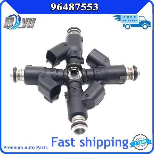4-pack fuel injectors 96487553 for Aveo Aveo5 06-08 for Pontiac Wave5 1.6L v