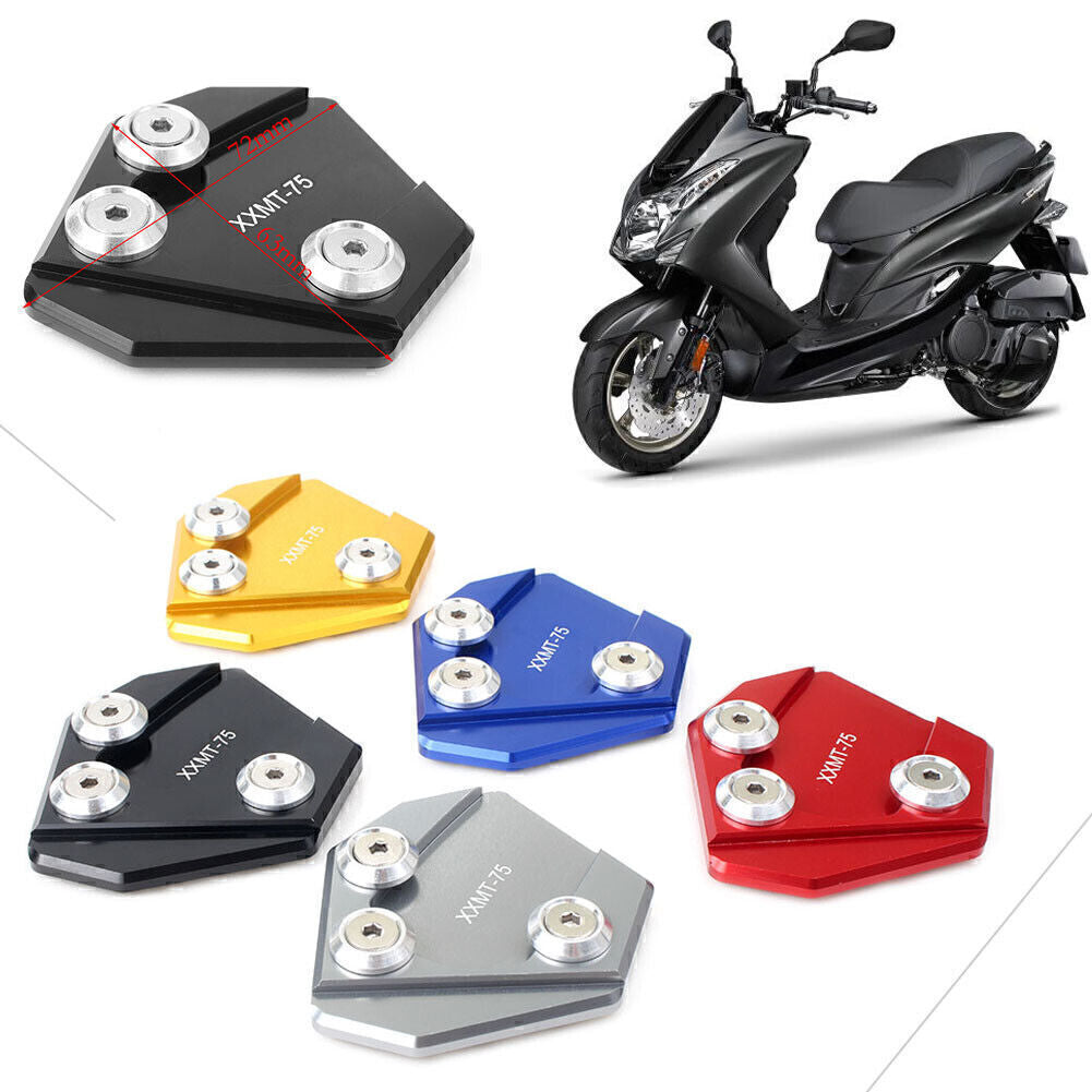 for YAMAHA GTR 2004-2015 1x Kickstand Enlarge Plate Side Stand Extension Pad Q