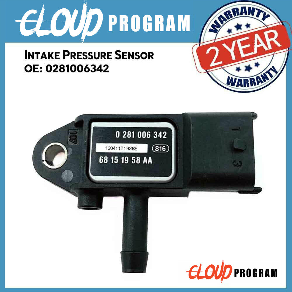 NEW Turbo Pressure Sensor 0281006342 For 2014-2018 for DODGE for RAM 1500 3.0L n