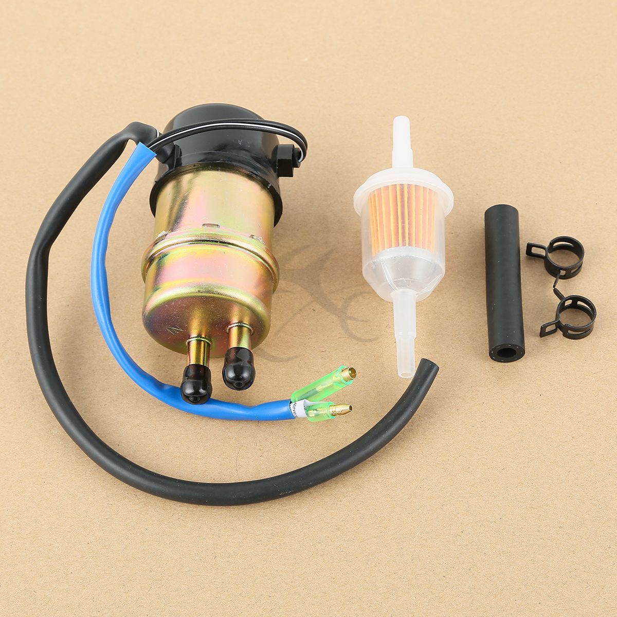 12V Fuel Pump Fit for Kawasaki Mule 3000 3010 3020 2500 2510 2520 REF.49040-1055
