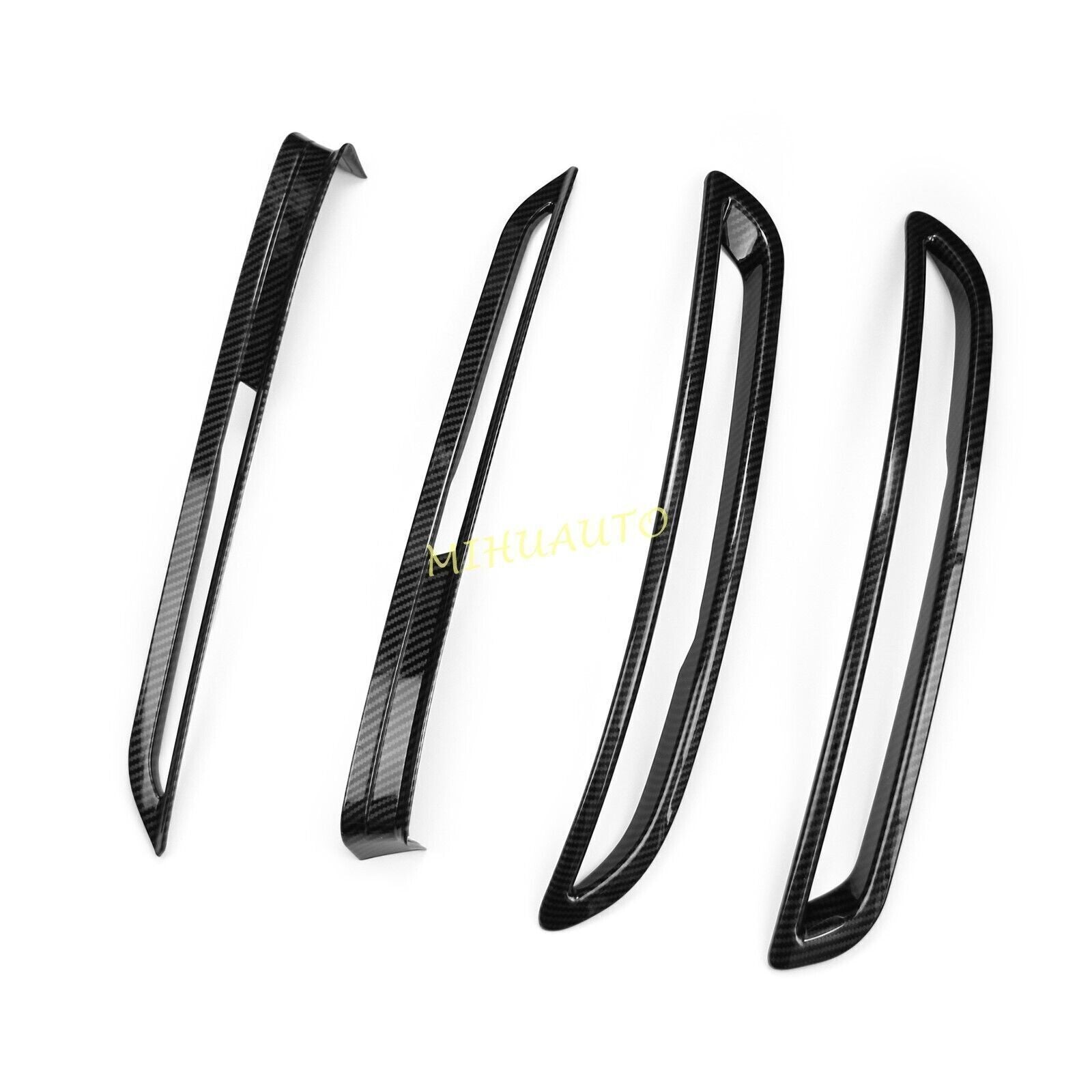 For 2020-22 for Mazda CX-30 CX30 Carbon Fiber Car Front & Rear Fog Light Cover Trim