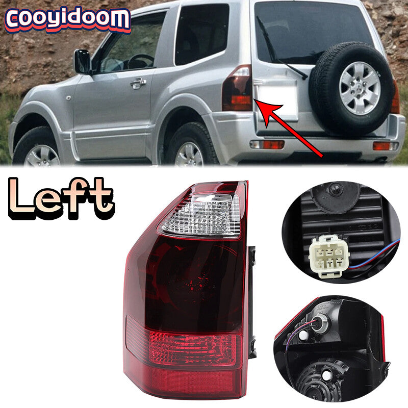 Left taillight reflector 214 - 1979L-LD-UE for Mitsubishi Pajero V73 2003 - 2006