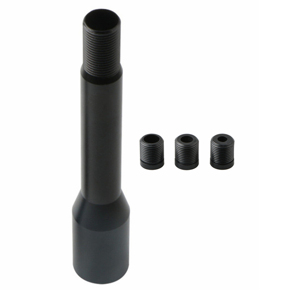 6.7in Car Shift Knob Extender Extension Lever Manual Gear Shifter Rod Aluminium