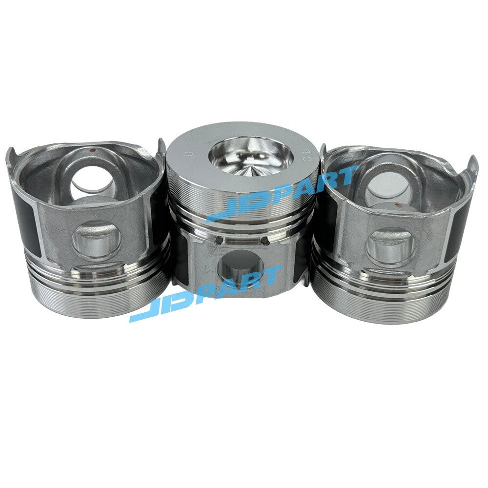 3-piece 3T75HLE piston kit for excavator parts -