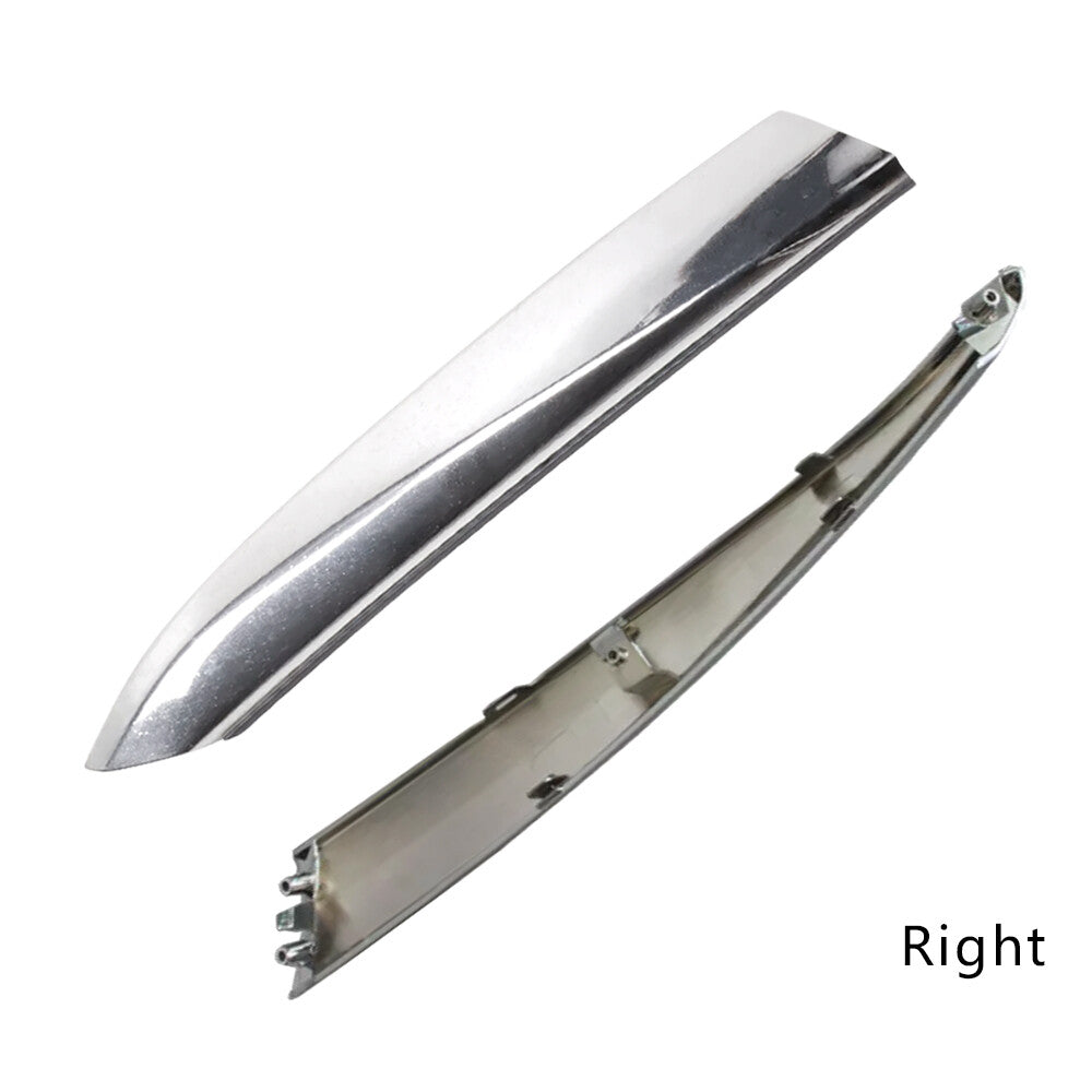 2x Front LH  RH Side Bumper Insert Molding Trim Chrome Fits for XF 2016-2020