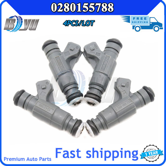 4-piece fuel injector kit 0280155788, suitable for Motorcycles R 1100, 1150, 1200, 850... v