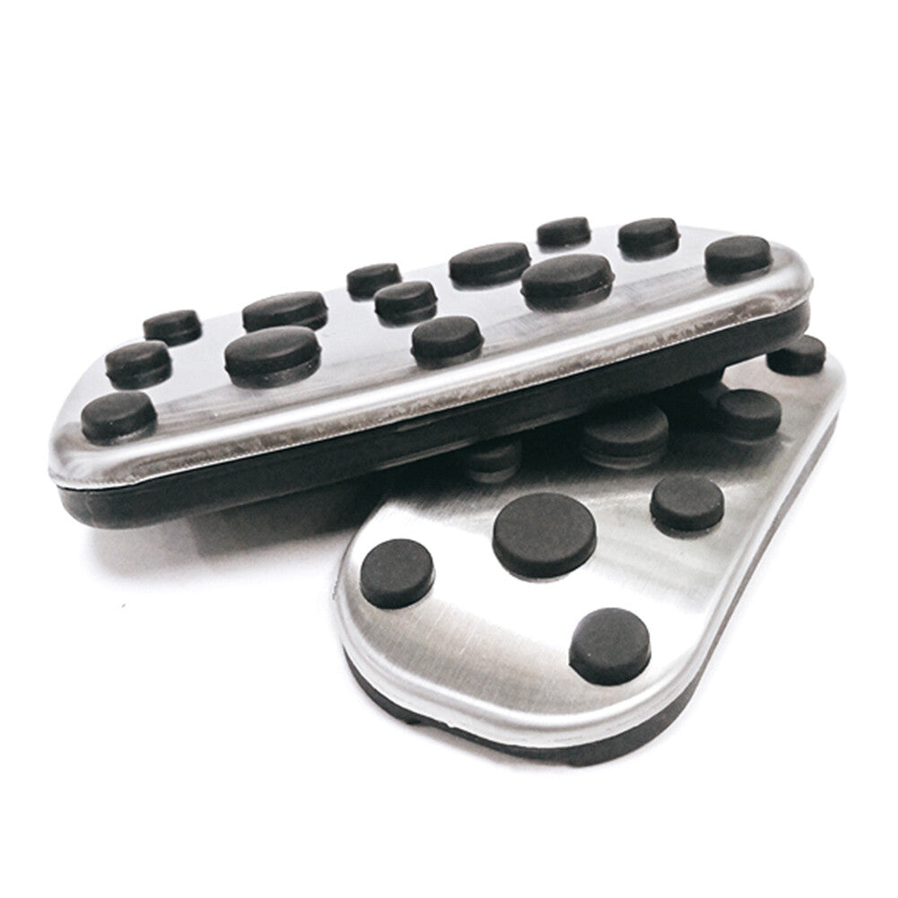 ?Stainless Steel Foot Rest Brake Gas Pedal Cover for Toyota for Land Cruiser Prado Q