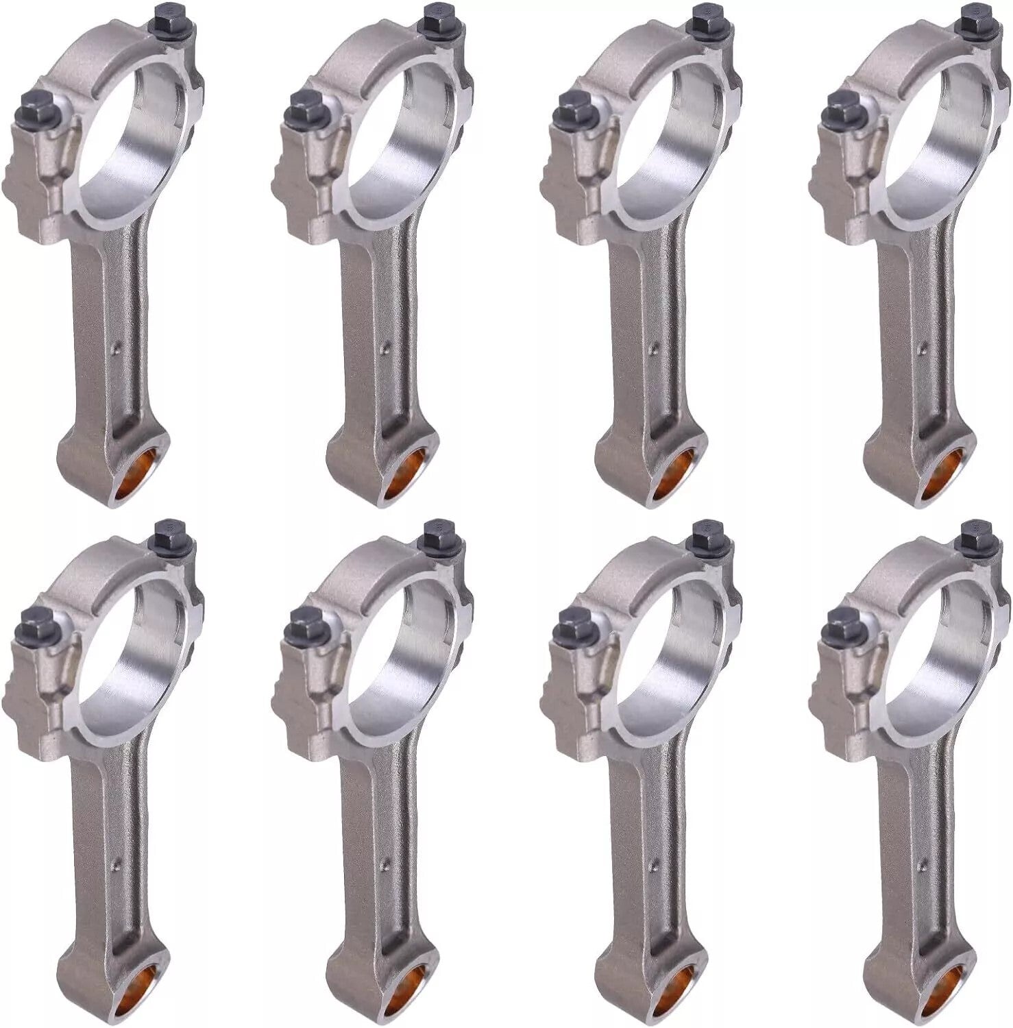 8PCS Connecting Rod w/Bushing for Chevy 5.3L 6.0L 6.2L LS2 LS3 Gen 12577583