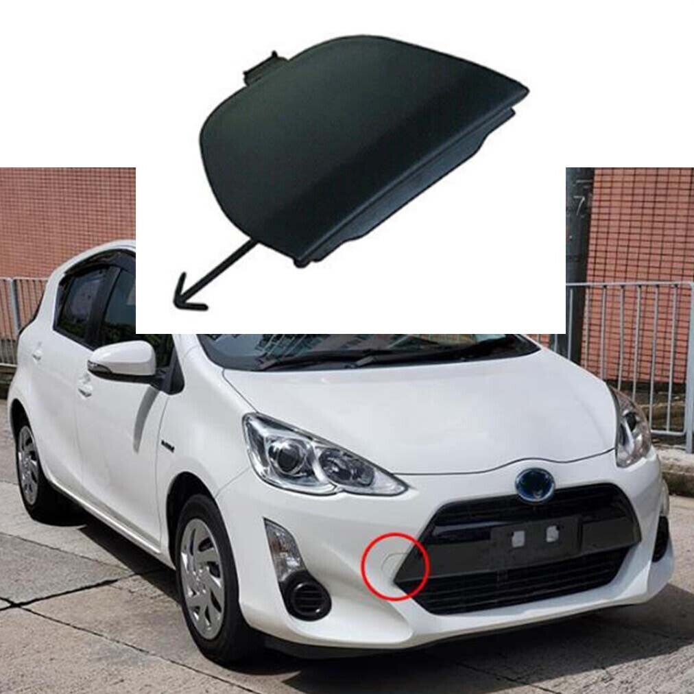 for Toyota Prius C 2015-2016 1 PC Front Bumper Tow Trailer Hook Eye Cover Cap Q