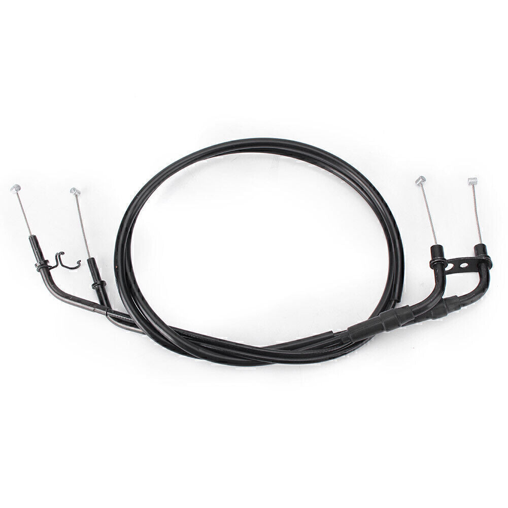Motorcycle Throttle Cable Wire Line Steel for Kawasaki Z1000 2011 2012 13 Black Q