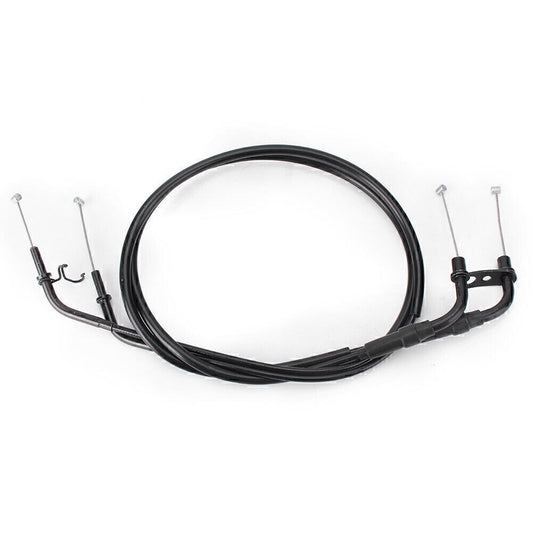 Motorcycle Throttle Cable Wire Line Steel for Kawasaki Z1000 2011 2012 13 Black Q