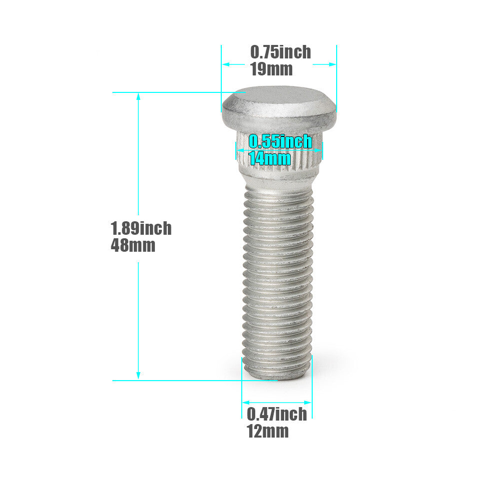 Wheel lug studs and lug nuts are suitable for 4Runner, for Avalon , for Camry , for Corolla , and for Lexus models. (90942-02049-) v