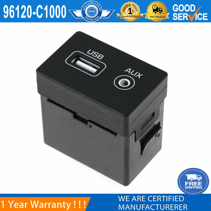 USB Auxiliary AUX Socket (Assy) for 2015-2017 for Hyundai Sonata Sedan 96120-C1000 - new