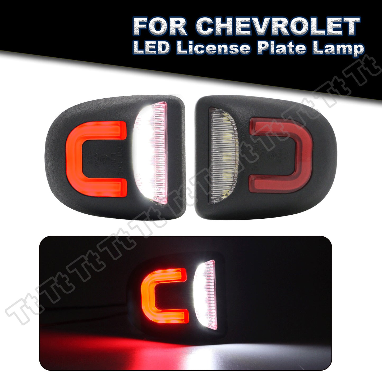 1999-2013 Black, Purple, Red and White for GMC for Sierra 1500 2500 3500 LED Edition- v