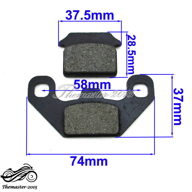 SSR Brake Pads For 125 110 70 cc Apollo Orion SDG Coolster Rear SR Pit Dirt Bike Q