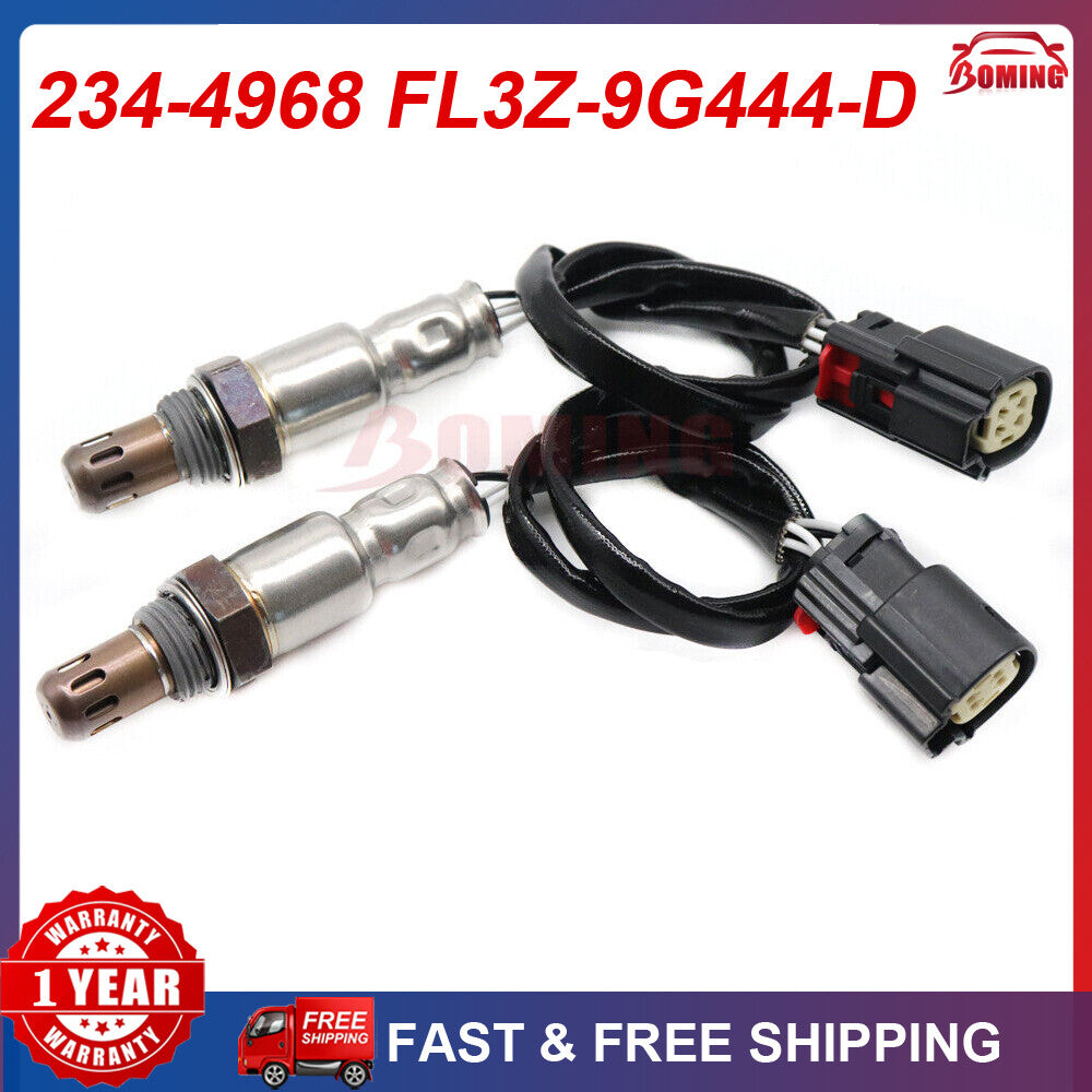 4X Oxygen O2 Sensor For 2010 2011 2012 2013 for Chevrolet for Corvette 7.0L Upper+Lower
