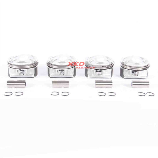 4 N12B14A 1.4L engine pistons and rings suitable for Mini One PSA for Peugeot 11257566478