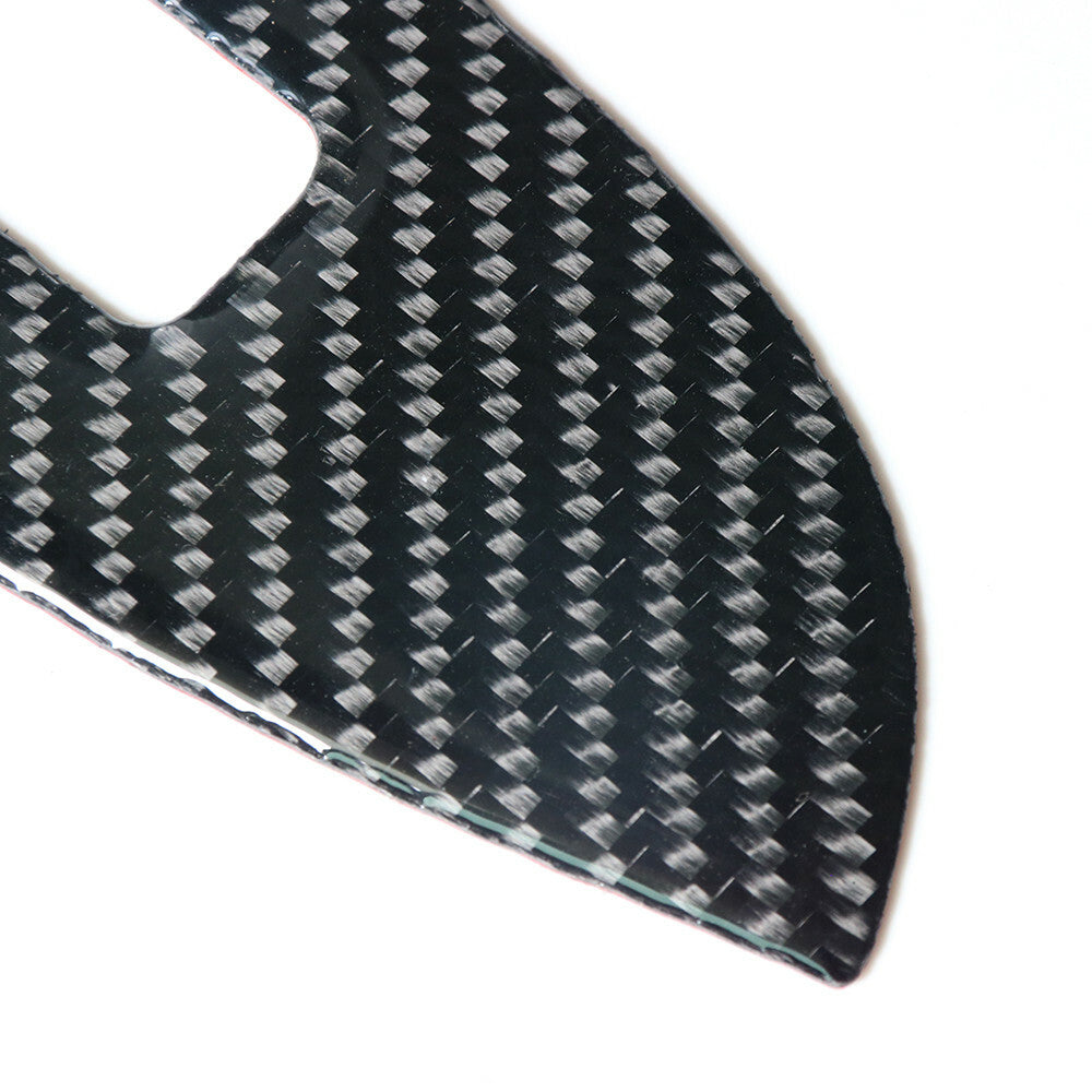 Carbon Fiber Ashtray Gear Shift Panel Cover Trim For Lancer 2008-2015 v