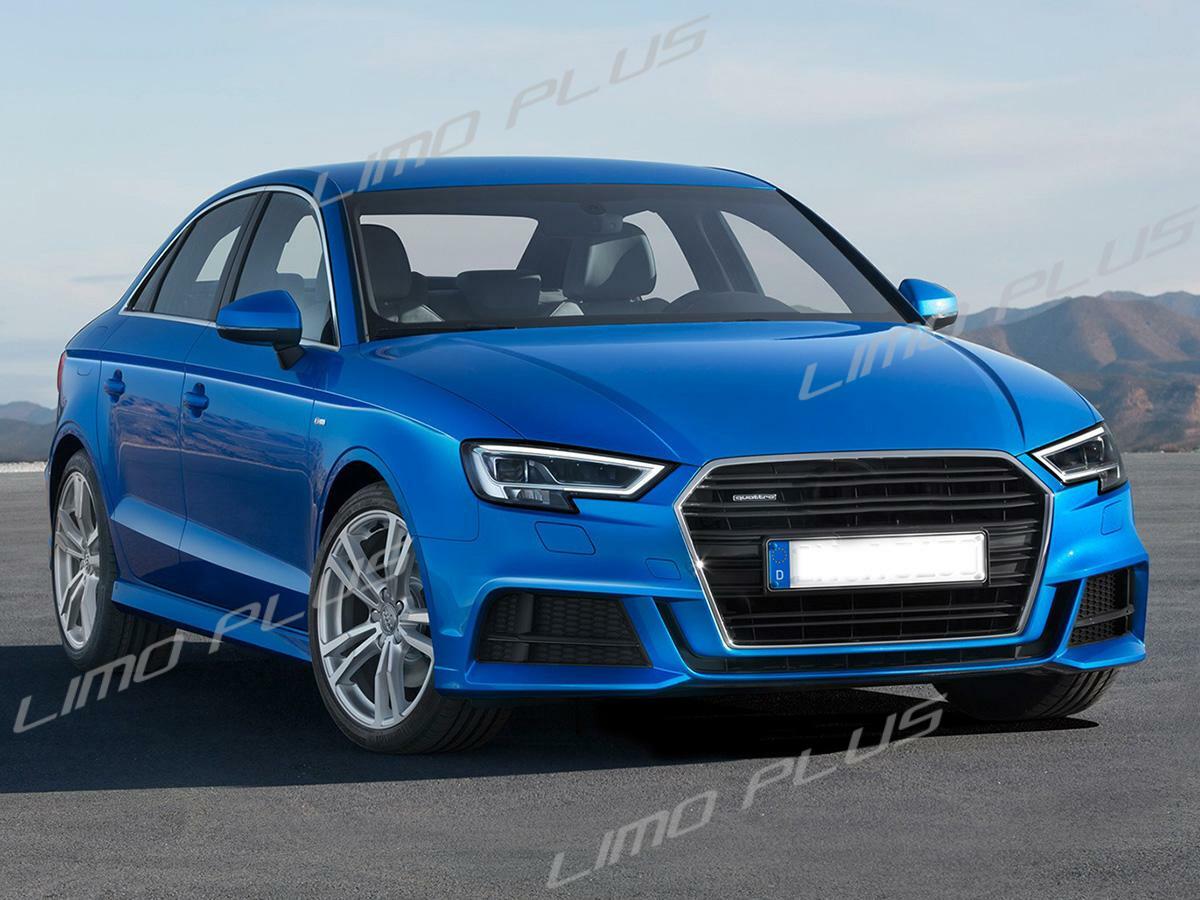 Matt for CHRome Side Mirror Cover Caps for for Audi A3 S3 RS3 8V 13-20 With Lane Assist v