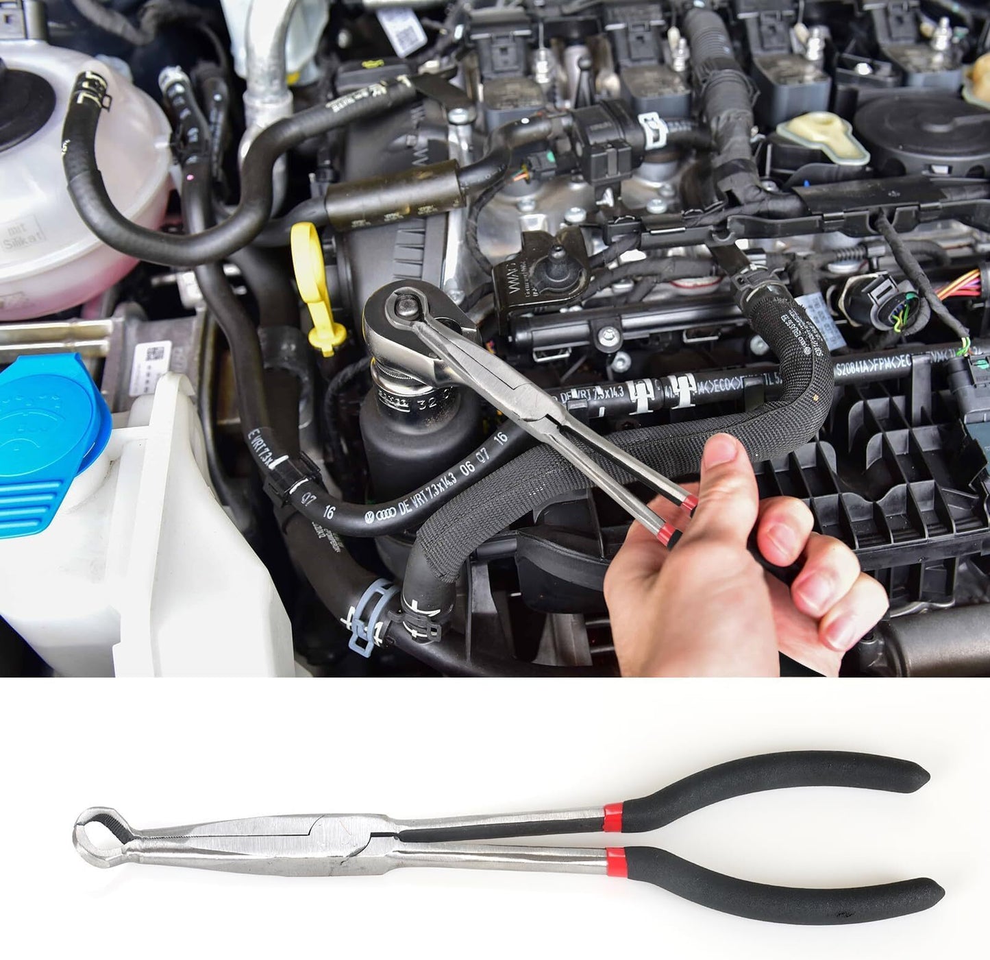 11-inch automotive electrical disconnect tool pliers for electrical connectors Q