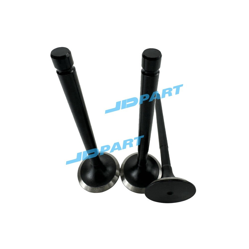 3 E3CD exhaust valves for Iseki excavator parts -