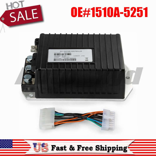 1PC 48V Motor Controller 1510-5201 New for Curtis 1510A-5251 For Club Car for DS XYD Q