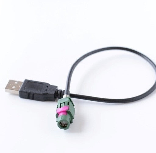 USB Retention Cable Adaptor for VW RCD330 RCD360 RCD510 Keep Factory Socket port v