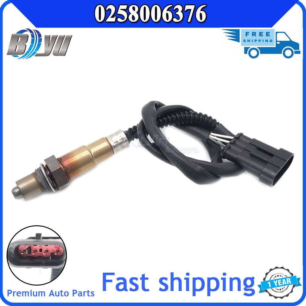 0258006376 is an oxygen (O2) sensor for Alfa Romeo 166, 156, 147 GT for Fiat for Panda Dobro cargo vehicles. v