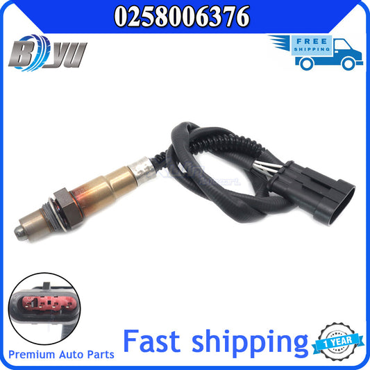 0258006376 is an oxygen (O2) sensor for Alfa Romeo 166, 156, 147 GT for Fiat for Panda Dobro cargo vehicles. v